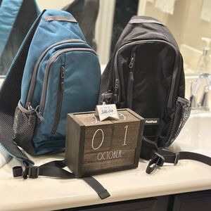 ParkPack Teal or Black Backpack